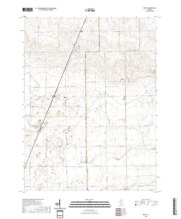 Royal 2024 topographic map thumbnail