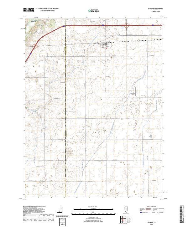 Seymour 2024 topographic map thumbnail