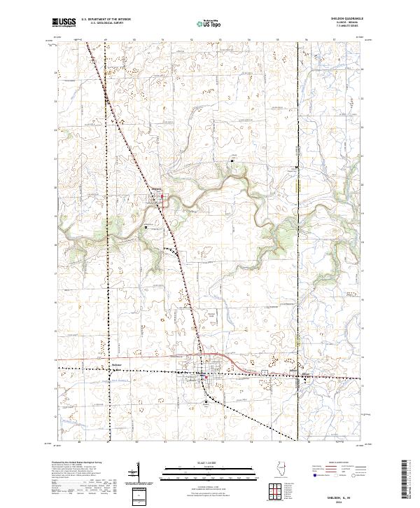 Sheldon 2024 topographic map thumbnail
