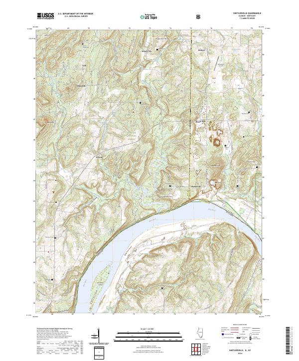Shetlerville 2024 topographic map thumbnail