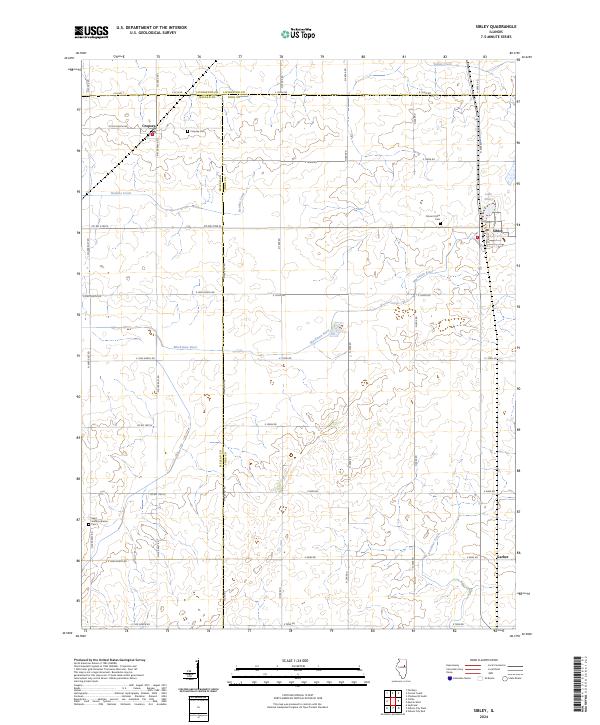 Sibley 2024 topographic map thumbnail