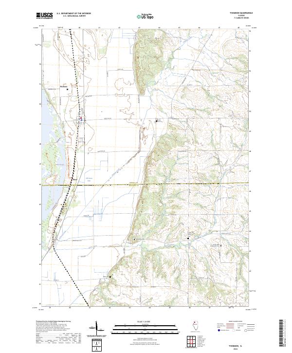 Thomson topographic map thumbnail
