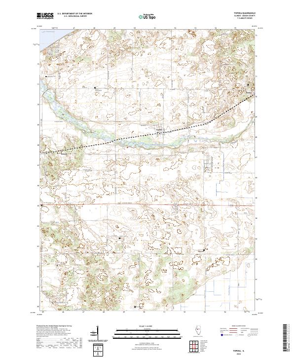 Topeka topographic map thumbnail