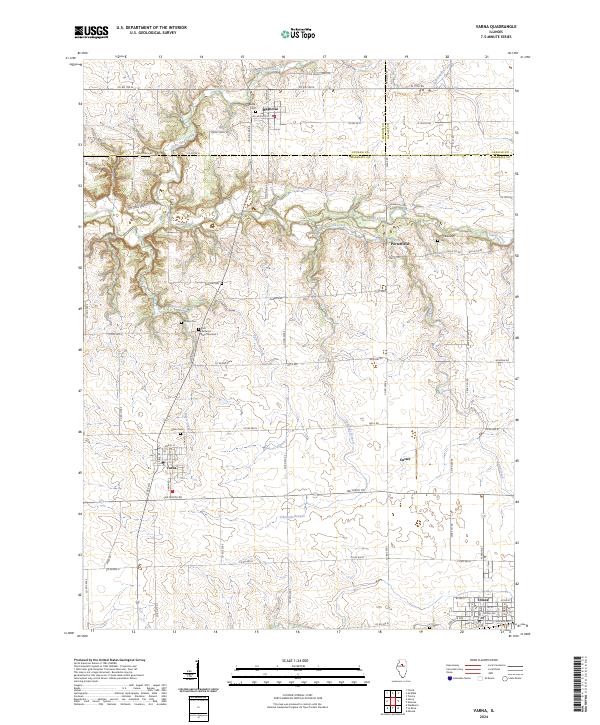 Varna 2024 topographic map thumbnail