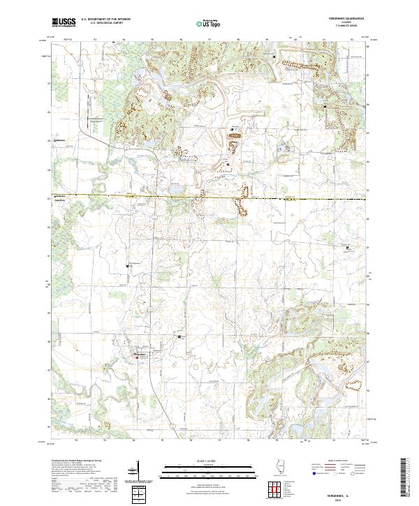 Vergennes topographic map thumbnail