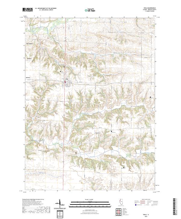 Viola topographic map thumbnail