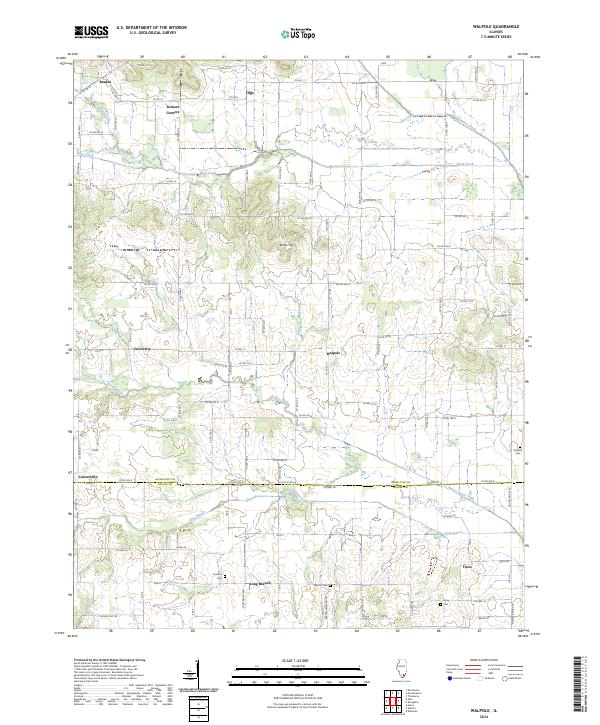 Walpole topographic map thumbnail