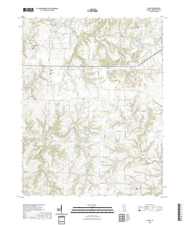 Walsh topographic map thumbnail