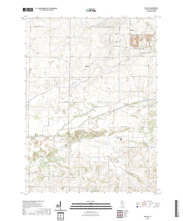 Walton topographic map thumbnail