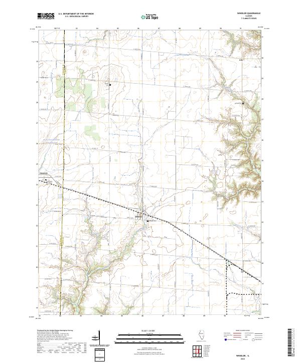 Wheeler topographic map thumbnail