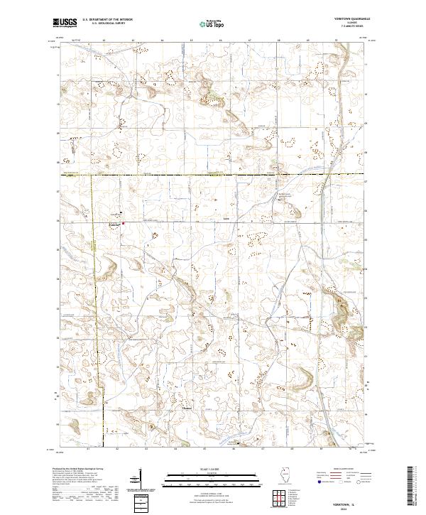 Yorktown 2024 topographic map thumbnail