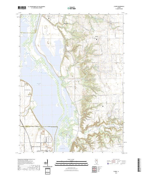 Florid topographic map thumbnail