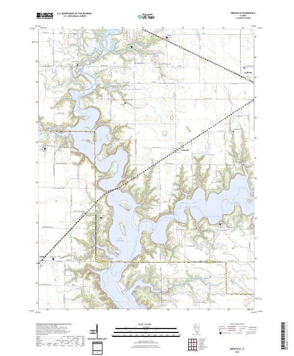 Kirksville 2024 topographic map thumbnail