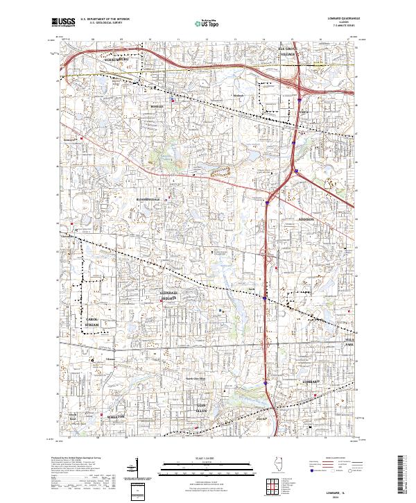 Lombard 2024 topographic map thumbnail