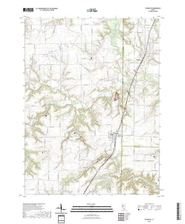 Plymouth 2024 topographic map thumbnail