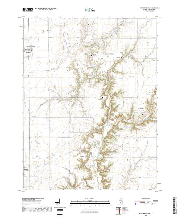 Stewardson East topographic map thumbnail