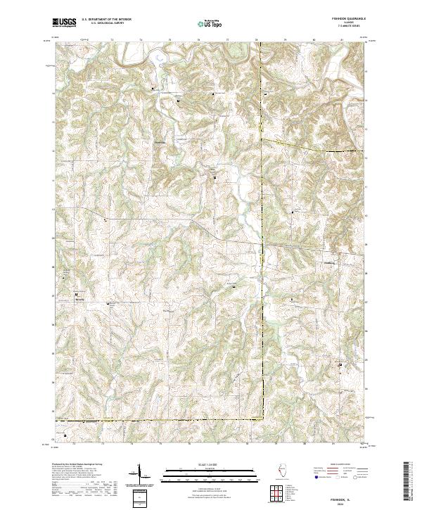 Fishhook topographic map thumbnail