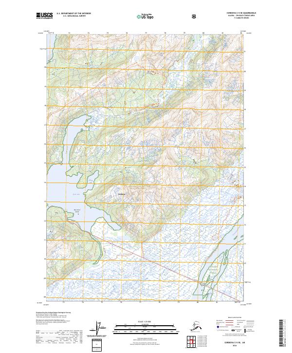 Cordova C-5 SE 2024 topographic map thumbnail