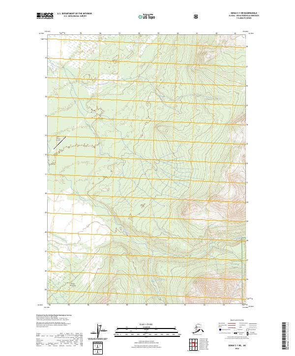 Kenai C-1 NE 2024 topographic map thumbnail