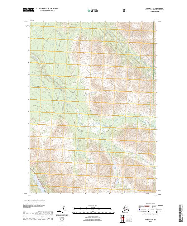 Kenai C-1 SE 2024 topographic map thumbnail