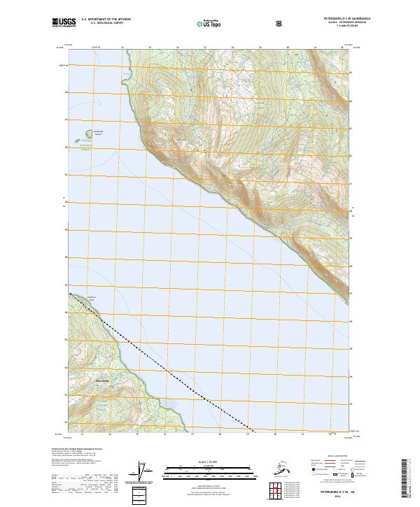 Petersburg D-3 SE 2024 topographic map thumbnail