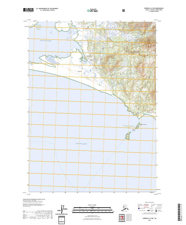 Cordova A-2 NW 2024 topographic map thumbnail