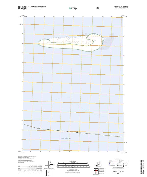 Cordova A-3 NW 2024 topographic map thumbnail