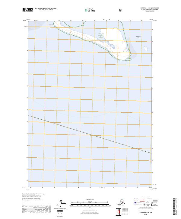Cordova A-4 NE 2024 topographic map thumbnail