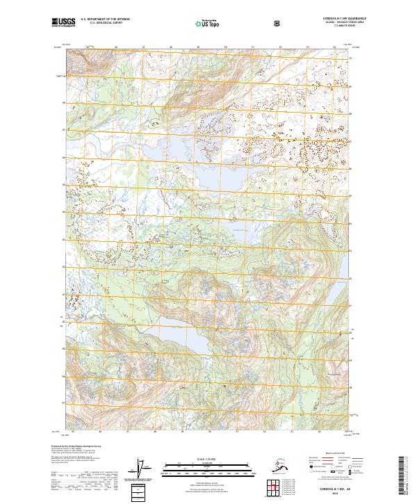 Cordova B-1 NW 2024 topographic map thumbnail