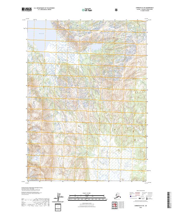 Cordova B-2 SE 2024 topographic map thumbnail