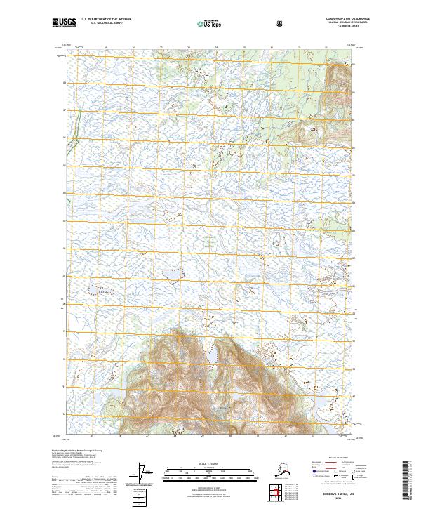 Cordova B-2 NW 2024 topographic map thumbnail