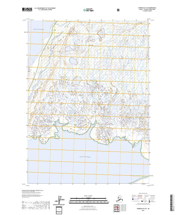 Cordova B-3 SE 2024 topographic map thumbnail