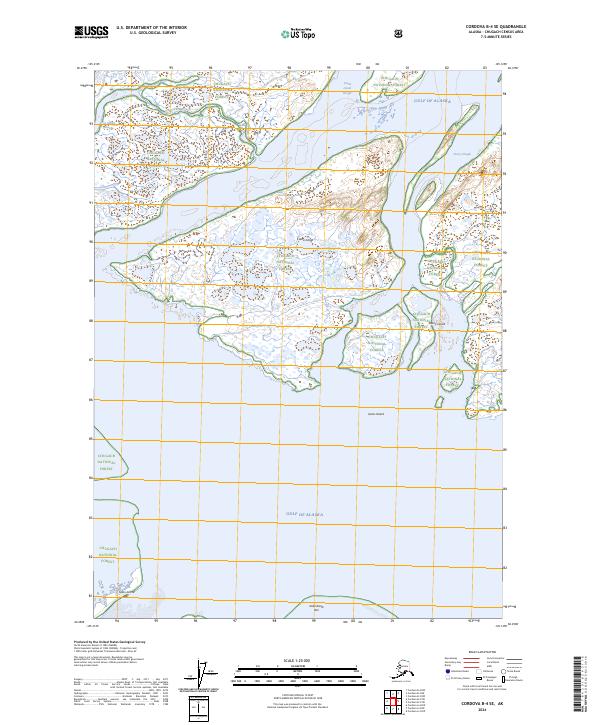 Cordova B-4 SE 2024 topographic map thumbnail