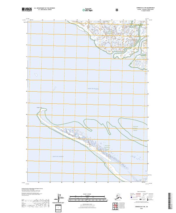 Cordova B-4 SW 2024 topographic map thumbnail