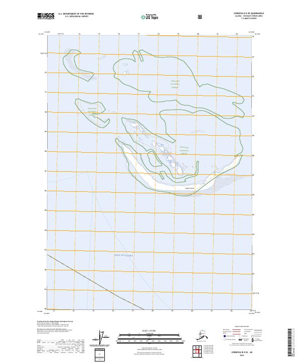 Cordova B-5 SE 2024 topographic map thumbnail
