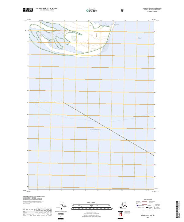 Cordova B-5 SW 2024 topographic map thumbnail