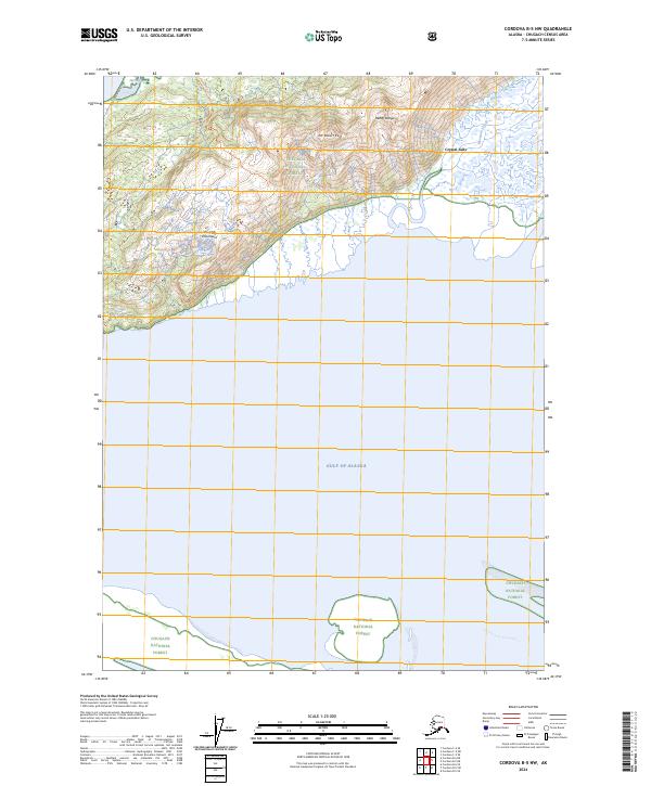 Cordova B-5 NW 2024 topographic map thumbnail