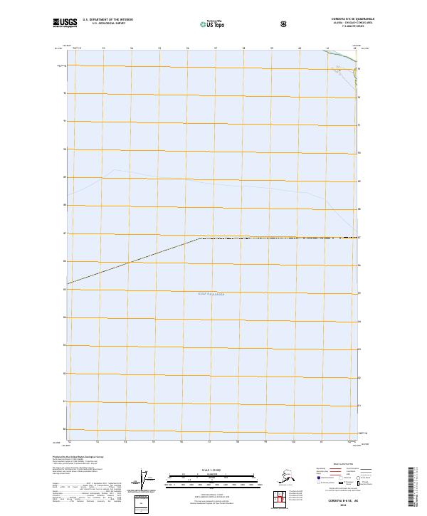 Cordova B-6 SE 2024 topographic map thumbnail