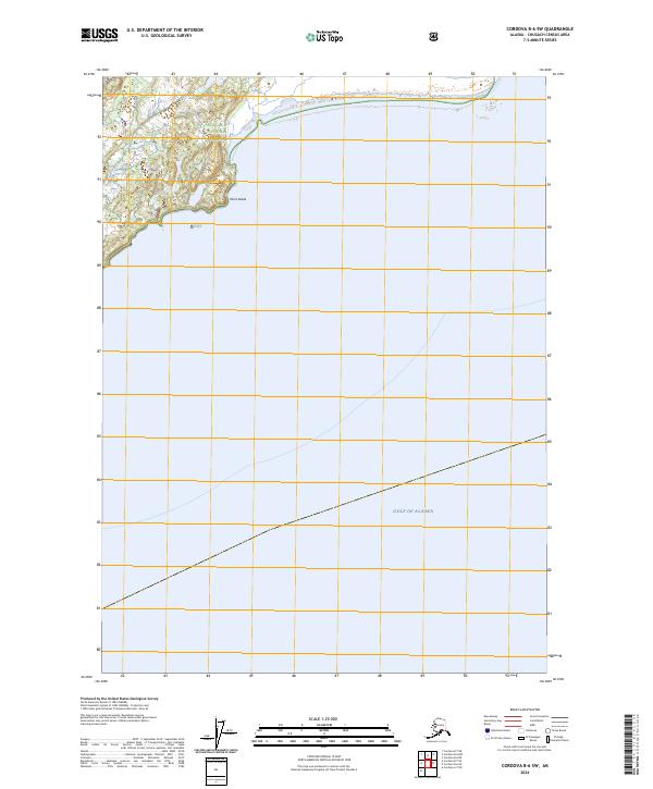 Cordova B-6 SW 2024 topographic map thumbnail