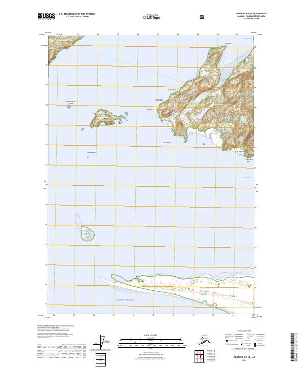 Cordova B-6 NE 2024 topographic map thumbnail