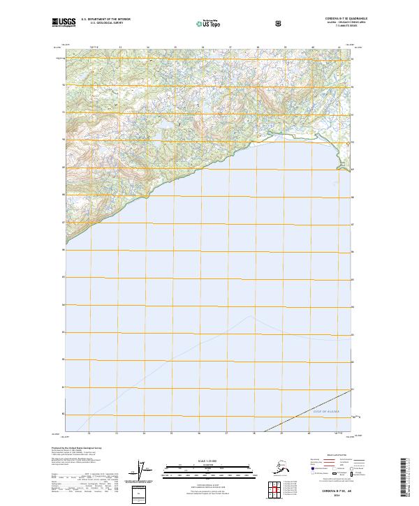 Cordova B-7 SE 2024 topographic map thumbnail