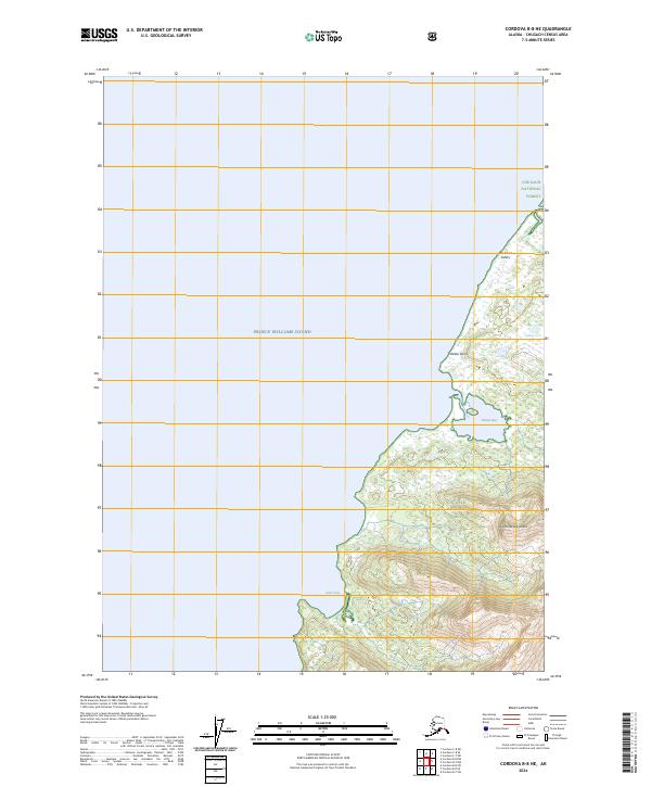 Cordova B-8 NE 2024 topographic map thumbnail