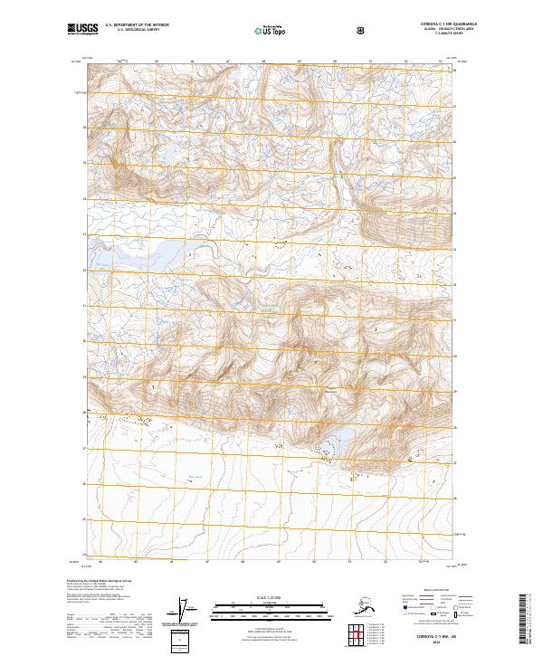 Cordova C-1 NW 2024 topographic map thumbnail