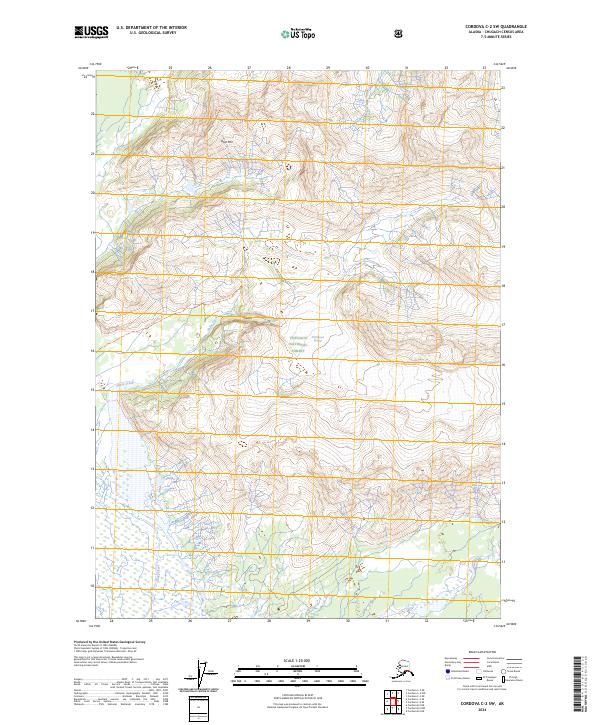 Cordova C-2 SW 2024 topographic map thumbnail