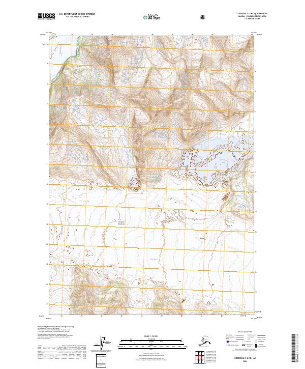 Cordova C-2 NE 2024 topographic map thumbnail