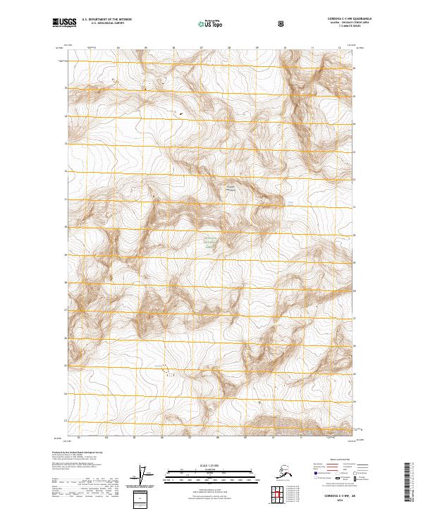 Cordova C-3 NW 2024 topographic map thumbnail