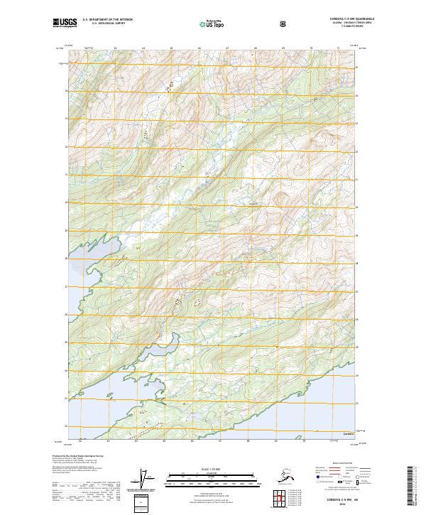 Cordova C-5 NW 2024 topographic map thumbnail