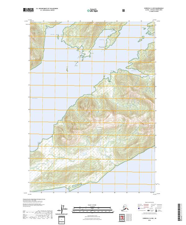 Cordova C-6 NW 2024 topographic map thumbnail