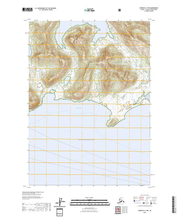Cordova C-7 NW 2024 topographic map thumbnail