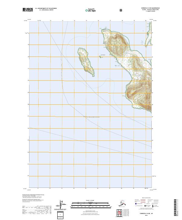 Cordova C-8 NE 2024 topographic map thumbnail